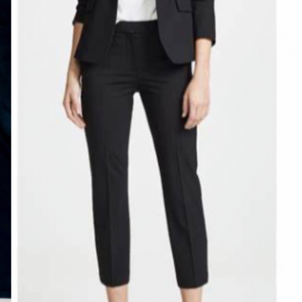 Theory Black Cropped Slim Pants – Women’s Size 00